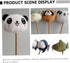 HAKIDZEL 5pcs Hammers Plush Cartoon Massage Soft Material Stress Relief Massage Sticks for Muscle Relaxation Home
