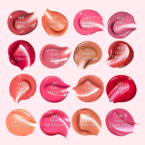 CLIO Crystal Glam Tint | Glossy Finish, Lightweight, Buildable, Long-Lasting, Vivid, Transparent, Shiny, Moisturizing