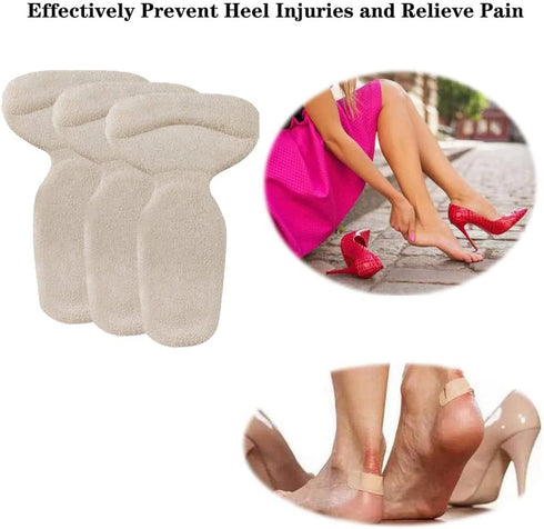 Bringsine High Heel Shoe Cushion Inserts - Heel Grips Back Liner Cushion, 3 Pairs