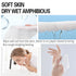 Cotton Facial Dry Wipes, 100 Count, Deeply Cleansing Disposable Face Towel, Multi-Purpose for Skincare and Makeup