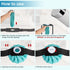 Ice Packs for Injuries - Reusable Thickened Ice Bags with Elastic Support Wrap, Hot & Cold Therapy, 3 Sizes