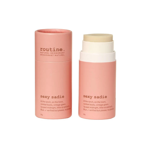 Routine Natural Deodorant Sexy Sadie Deo Stick, 50 grams, Aluminum Free Natural Deodorant for Women & Men