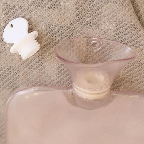 PEKJI 1L Large Plush hot Water Bottle Warm Water Bottle for hot Compress Belly Warmer hot Water Bag with Cover Hand