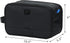 ZEEMO Extra Large Toiletry Bag for Men, Water-resistant Dopp Kit with Double Side Full Open Design for Travel, Black