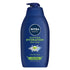 Nivea Men Maximum Hydration Body Wash, 30 Fl Oz Pump Bottle, Aloe Vera for Dry Skin