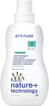 ATTITUDE 2-in-1 Laundry Detergent and Fabric Softener, Mountain Essentials, 35 Loads, 35.5 Fl Oz