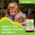Immune 1oz Immune Immune Support with Ashwagandha for and Turmeric Herbal Supplements - Natural Kids Booster Drops