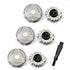 HQ9 Replacement Heads for Philips Norelco Speed XL Electric Shavers, 3 Pack Compatible with Model 8140xl 8160xl