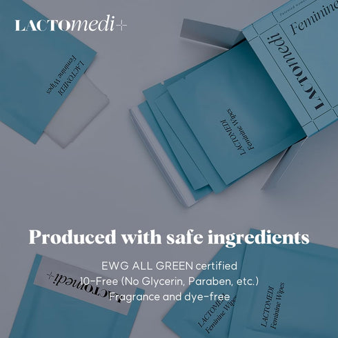 Set LACTOMEDI Feminine Foaming Wash & Feminine Wipes