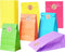 Future Life 30 pcs Solid Color Party Favor Paper Bags, 5.2 x 3.2 x 9.6 Inch, Biodegradable Kraft Paper Gift Bags