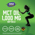 Now Foods MCT Oil Softgels - 1,000 mg, 150 Count (Pack of 2)