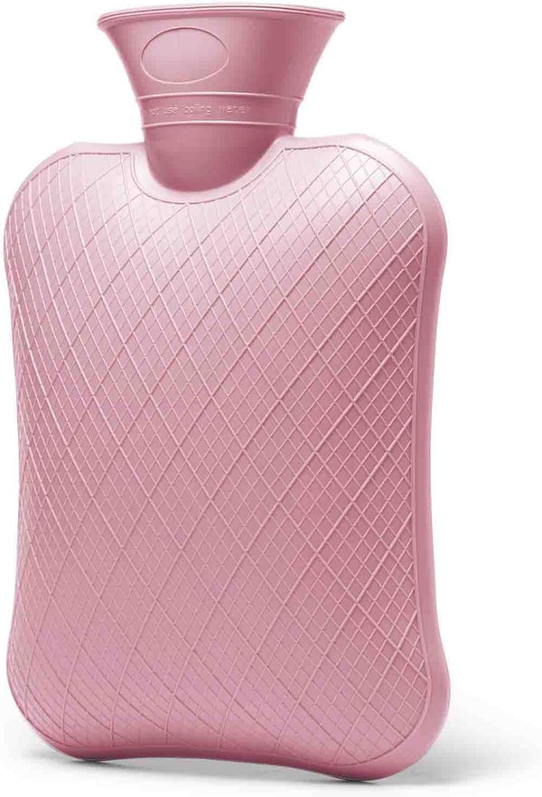 FORICOM Hot Water Bottle for Pain ReliefPeriod Cramps,Menstrual, Hot Water Bag for