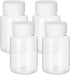 4Pcs Clear Pill Bottles, 80ml Empty Plastic Medicine Bottles with Caps, Small Travel Pill Case for Liquid Solid Powder