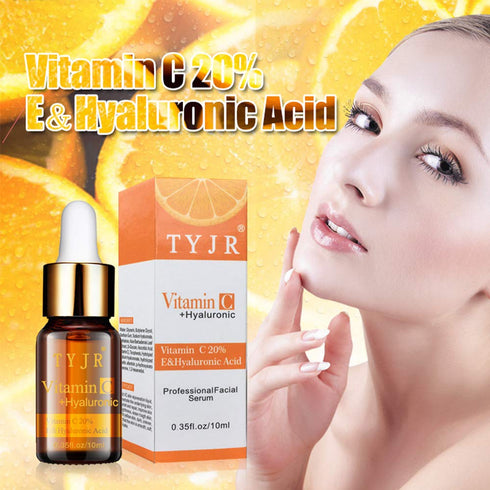 Vitamin C Serum for Face 20% - Anti Aging Face Serum with Vitamin E, Hyaluronic Acid, Aloe Vera
