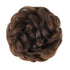 MORICA 2PCS Messy Bun Hair Piece, Curly Wavy Synthetic Chignon Scrunchies for Thin Hair, Women