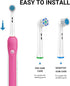 Replacement Toothbrush Heads Compatible with Oral B Braun Electric Toothbrush, 16 Pack, Precision Clean Brush Heads for