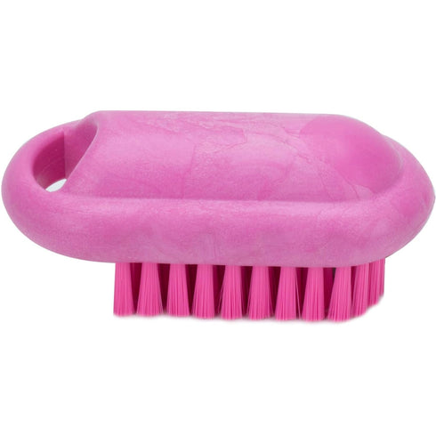 SPARTA Heavy-Duty Nail Scrub Brush, Commercial-Grade Hand and Fingernail Brush with Stiff Bristles, 5 Inches, Pink
