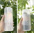 OCHEAL Retractable Makeup Brush Holders, Clear Travel Makeup Brush Case, Dustproof Storage for Women and Girls Makeup