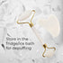 Gua Sha Facial Tools & Jade Roller for Face, Eye & Neck Skin Care, 100% Natural Jade Stone Massage Tool Kit