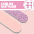 Ipetboom Nail Buffer Heart Shape, 20 Sets Nail File Strips & Mini Buffer Kit for DIY Nail Care