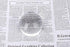 Beileshi 5X Acrylic Paperweight Magnifying Glass, 80mm Desktop Dome Magnifier for Reading