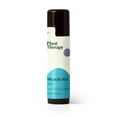 Plant Therapy Muscle Aid Synergy Pre-Diluted Roll-On 10 mL (1/3 oz), 100% Pure, Therapeutic Grade