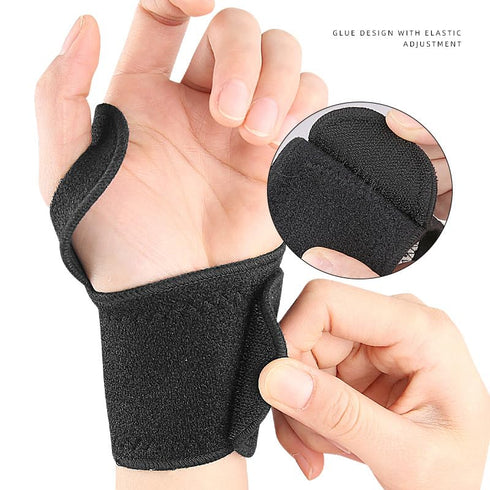 Wrist Brace for Carpal Tunnel, Adjustable Wrist Straps with 3 Magnets for Joint Pain Relief