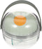 SOLUSTRE Weekly Portable Mini Pill Organizer Case with Sealed Multi-Grid Compartments, Travel-Friendly