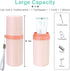 Mulbozy Travel Toothbrush Holder, Large Travel Toothbrush Cup Case, Portable Travel Toothbrush Toothpaste Makeup