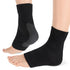Hpmjz 2 Pcs Achilles Tendon Heel Protector Compression Padded Sleeve Socks Premium Gel Heel Socks Ankle Support Sock