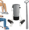 Sock Aid Device for Seniors with Shoe Horn Kit - Vive Adjustable Long Handle Sock Puller Aid
