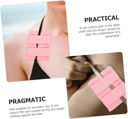 Wakauto Post Heart Surgery Strap Cushion Pad Reusable Soft Belt Protector for Chemotherapy Port Comfort Relief Support