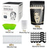 Oakeer Nose Wax Kit - 40 Sticks Hair Remover for Men & Women with 20 Paper Cups & 100g Wax