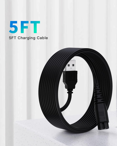 Replacement Charger for Manscaped Lawn Mower 3.0/2.0 Electric Groin Hair Trimmer