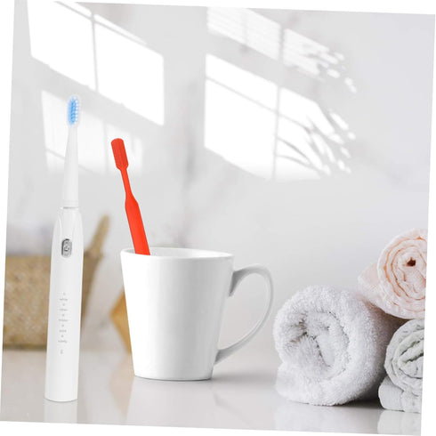 SHERCHPRY Waterproof Electric Toothbrush USB Charging Five-Speed Vibration Soft Bristles for Adults and Boys and Girls