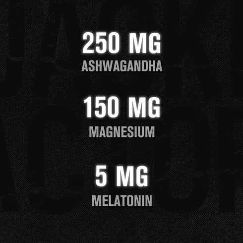 Jacked Factory Build PM Night Time Muscle Builder & Sleep Aid Supplement with VitaCherry, Ashwagandha, Melatonin - 60