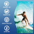 Sunscreen SPF 30, Hawaii Compliant Reef Safe, Broad Spectrum UVA/UVB Protection, 6 Fl Oz