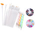 Yimart Pack of 20 Nail Art and Gel Acrylic Drawing Brush Set with Dotting Pen Tools