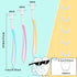 3 Reusable Dental Floss Handles with 300 Dental Floss Refill Heads, Colorful Interdental Toothpick Flosser