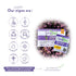 Pack (30 2 Pack 60 Counts Simpleaf Flushable Lavender Single Wet Wipes | Paraben & Alcohol Free | Hypoallergenic & Safe