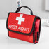 First Aid Kit Empty Medical Storage Bag - Red Trauma Bag for Emergency First Aid Kits, Cycling, Outdoors (Red Folding)