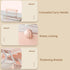 Large Capacity Makeup Storage Organizer with Transparent Visual Cover, 3 Layers Portable Cosmetic Storage Box