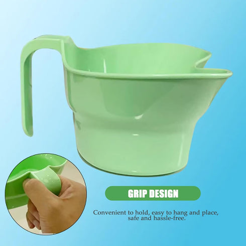 Emesis Basin, Arc Design Bed Mouthwash Cup, Wide Mouth for Oral Care, Plastic Vomit Basin for Elderly Patients