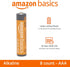 Amazon Basics AAA Alkaline High-Performance Batteries, 1.5 Volt, 10-Year Shelf Life, 8 count