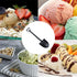 Much Hotter 100PCS Party4.7 Inch. Mini Shovel Shape Spoons, Plastic Mini Ice Cream Dessert Spoon Shovels Pudding Yogurt