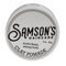 SAMSON'S HAIRCARE Matte Finish Clay Pomade - 3 oz Lightweight, Medium Hold, Water-based Hair Nourishing