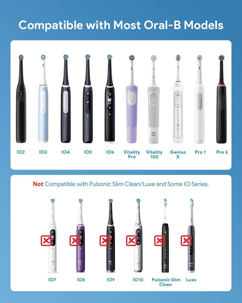Roleader IO3/4/5/6, 1000/3000/5000, D100, 3757, Induction Charger Compatible with Oral-B Braun Electric Toothbrushes