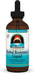 Source Naturals Wellness Herbal Resistance Liquid, Echinacea, Coptis, Yin Chiao, Immune Support, 4 Fl Oz