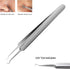 WSYUB Blackhead Tweezers, 3 in 1 Professional Stainless Skin Zit Acne Blemish Removing Tools Set