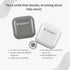 UV-C Toothbrush Cleaner, Portable Brush Cover, Holder, and Travel Case for Almost All Toothbrush Sizes (White)